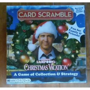 Card Scramble National Lampoon's Christmas Vacation Board Game Sealed NEW